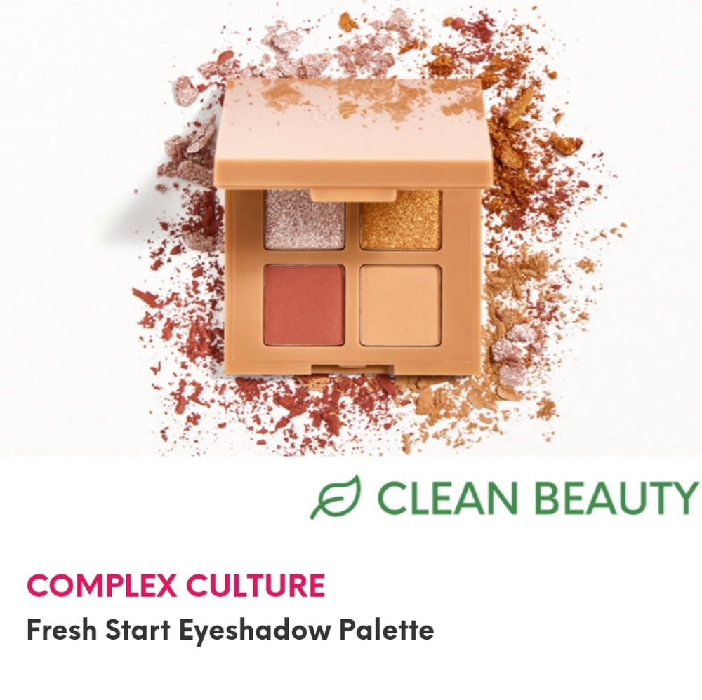 COMPLEX CULTURE Fresh Start Eyeshadow Palette SMALL Brand New Never Used